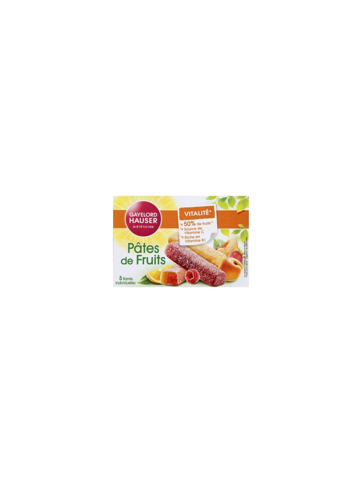 Pâtes de Fruits Vitalité GAYELORD HAUSER