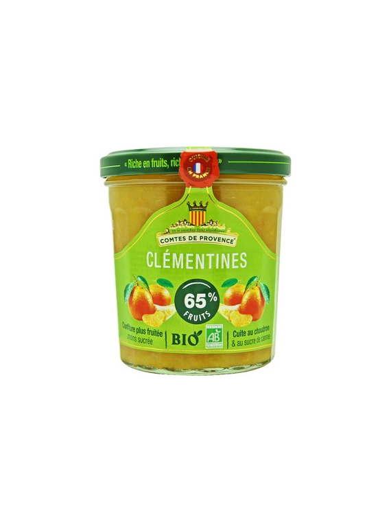 Confiture Clémentines Bio LES COMTES DE PROVENCE