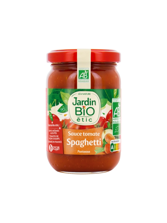 Sauce tomate bio spagghetti JARDIN BIO ETIC