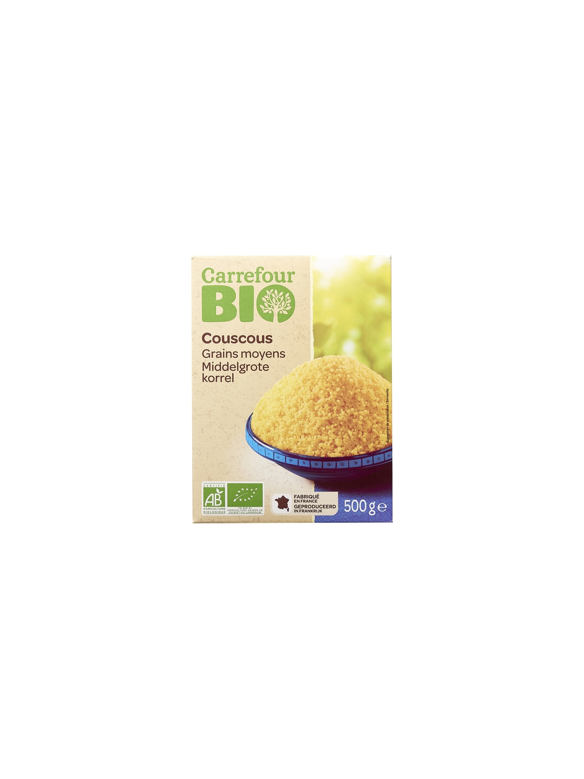 Couscous Grains Moyens CARREFOUR BIO