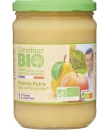 Compote de Pomme Poire Sans Sucres Ajoutés CARREFOUR BIO