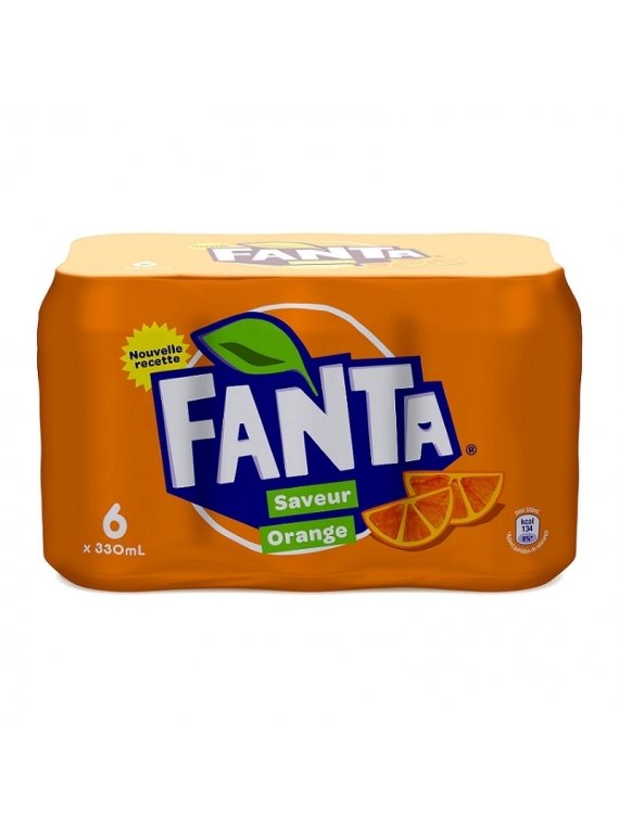 Soda orange aux arômes naturels FANTA