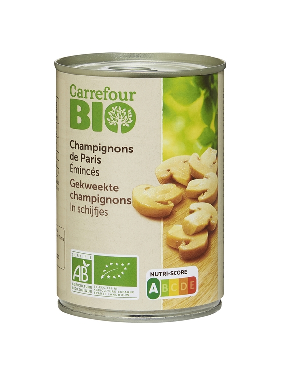 Champignons De Paris Émincés CARREFOUR BIO