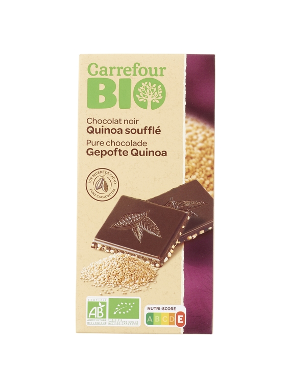 Chocolat Noir Quinoa Soufflé CARREFOUR BIO