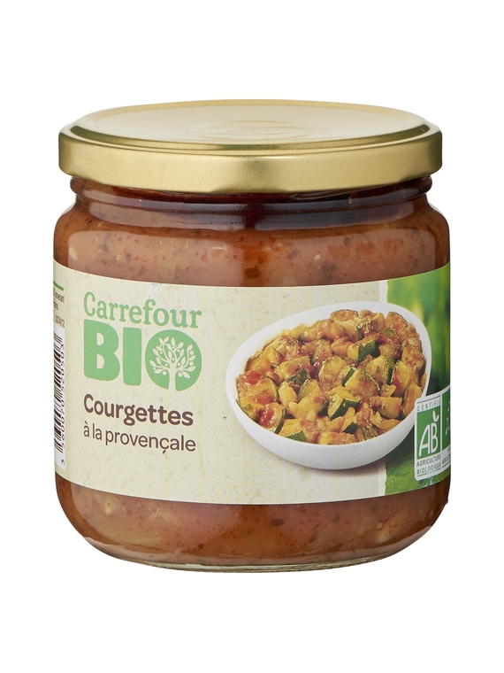 Courgettes À La Provençale CARREFOUR BIO