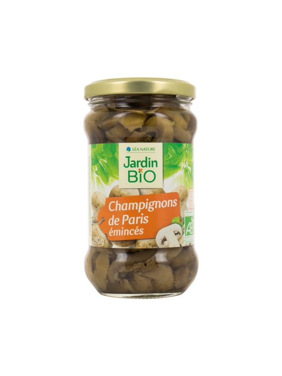 Champignons De Paris Émincés JARDIN BIO ETIC