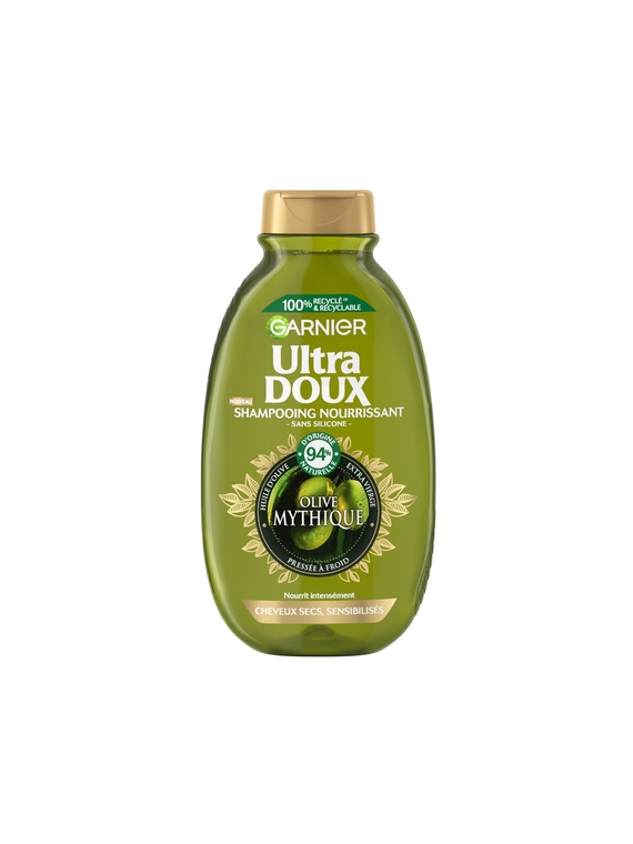 Shampoing Nourissant Cheveux Secs Olive Mythique ULTRA DOUX