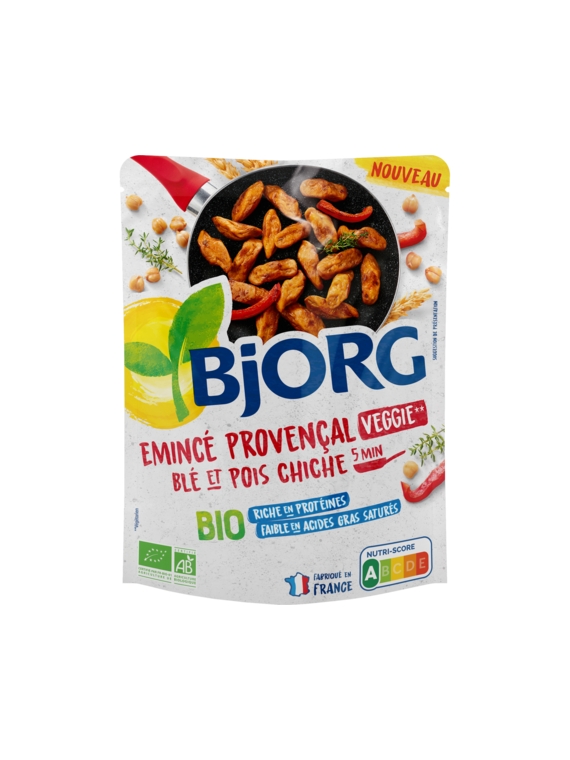 Emincé Provençal Veggie Blé & Pois Chiche Bio BJORG