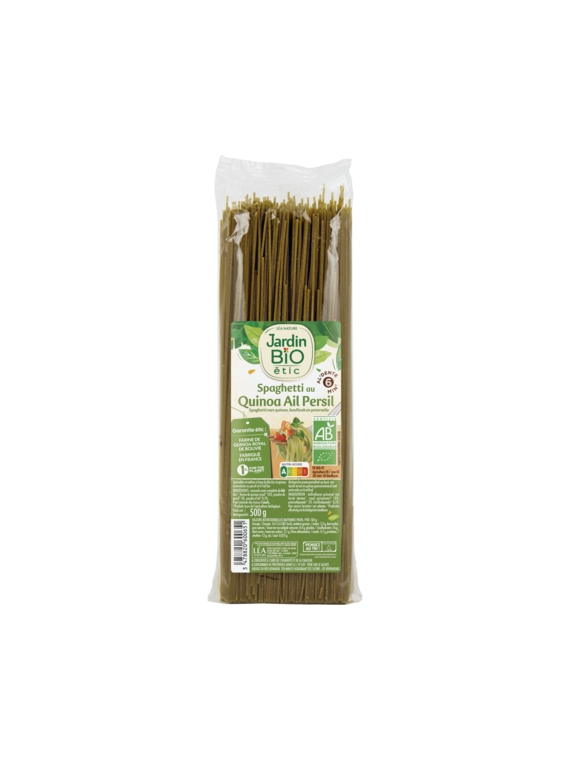 Spaghetti Quinoa Ail Persil JARDIN BIO ÉTIC