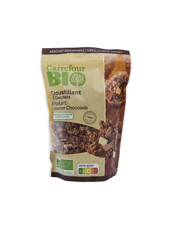 Croustillant 3 Chocolats CARREFOUR BIO