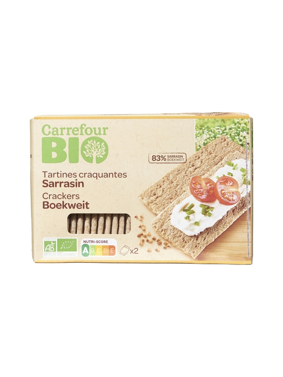 Tartines Sarrasin CARREFOUR BIO