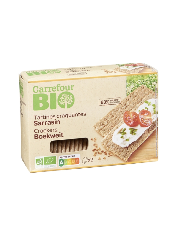 Tartines Sarrasin CARREFOUR BIO