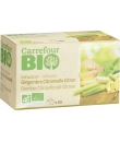 Infusion Gingembre Citronnelle Citron CARREFOUR BIO