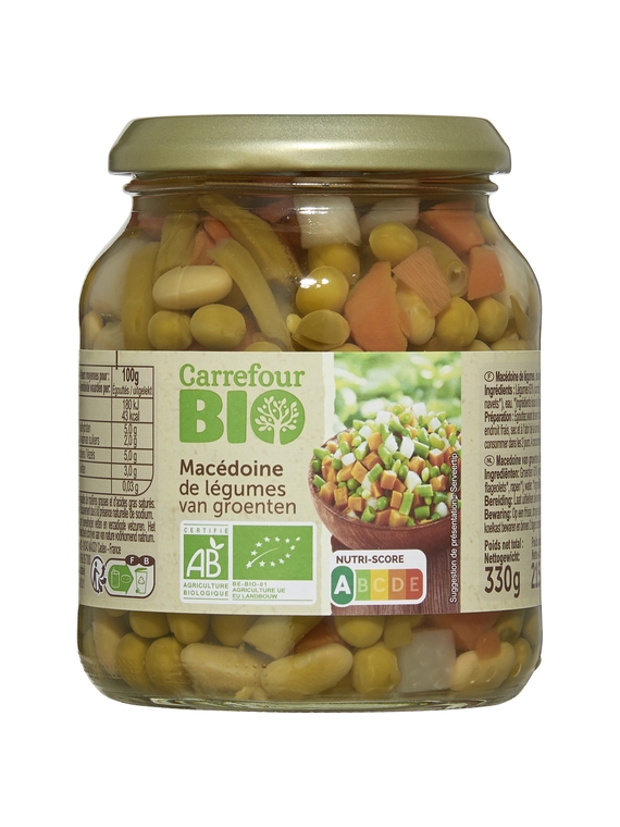 Macédoine de Légumes CARREFOUR BIO