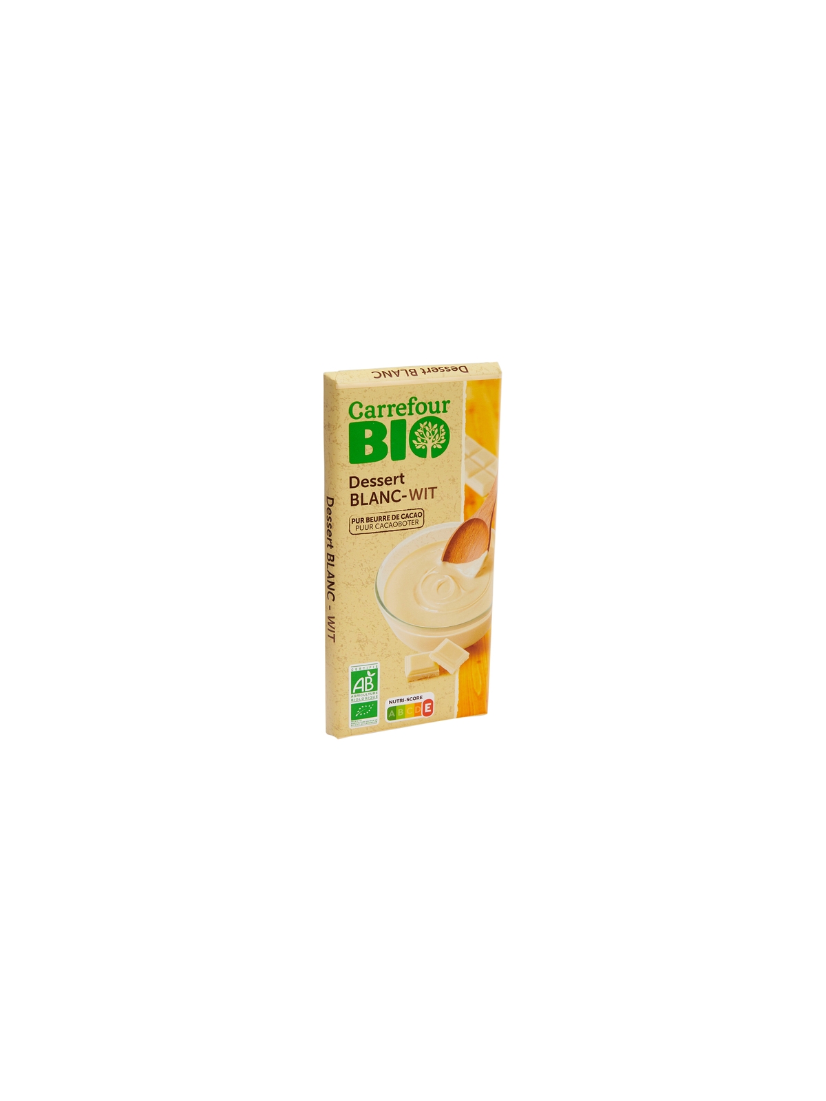 Tablette de Chocolat Blanc CARREFOUR BIO