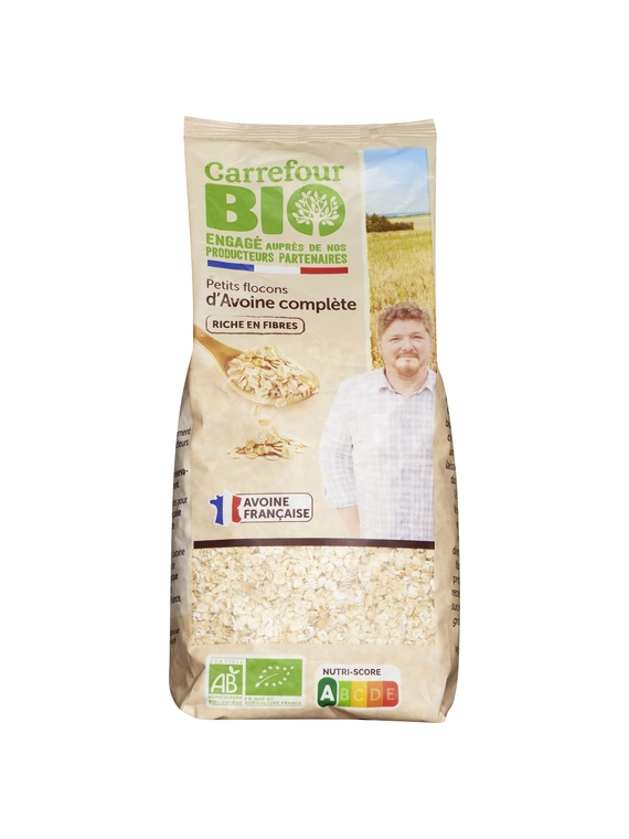 Petits Flocons d'Avoine Complète CARREFOUR BIO