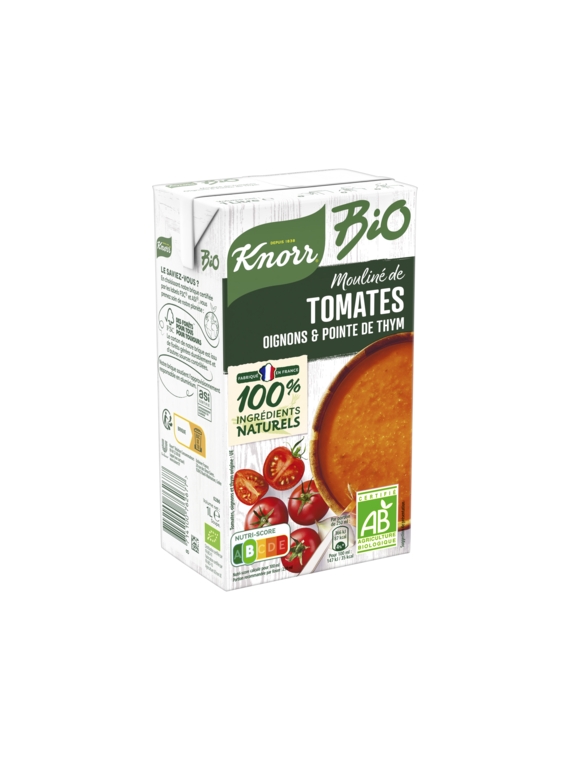 Soupe Mouliné de Tomates Oignons & Thym Bio KNORR