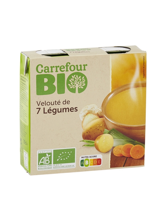 Soupe 7 légumes CARREFOUR BIO