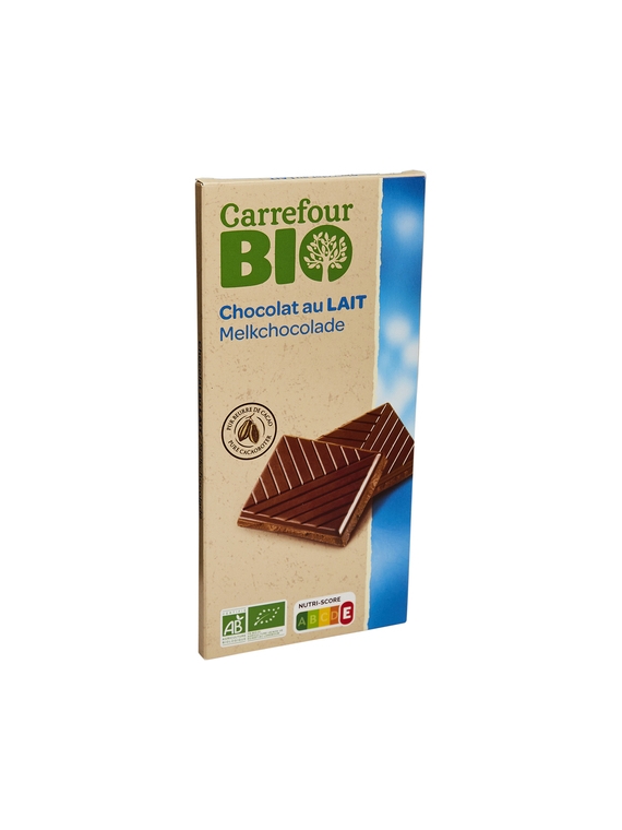 Chocolat au Lait CARREFOUR BIO