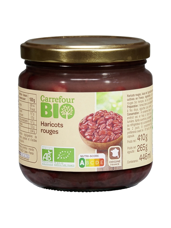 Haricots Rouges CARREFOUR BIO