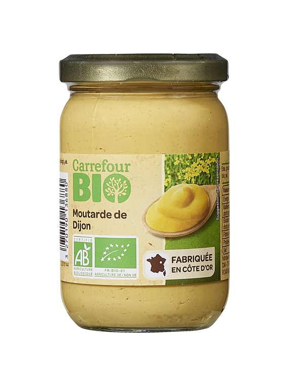 Moutarde de Dijon CARREFOUR BIO