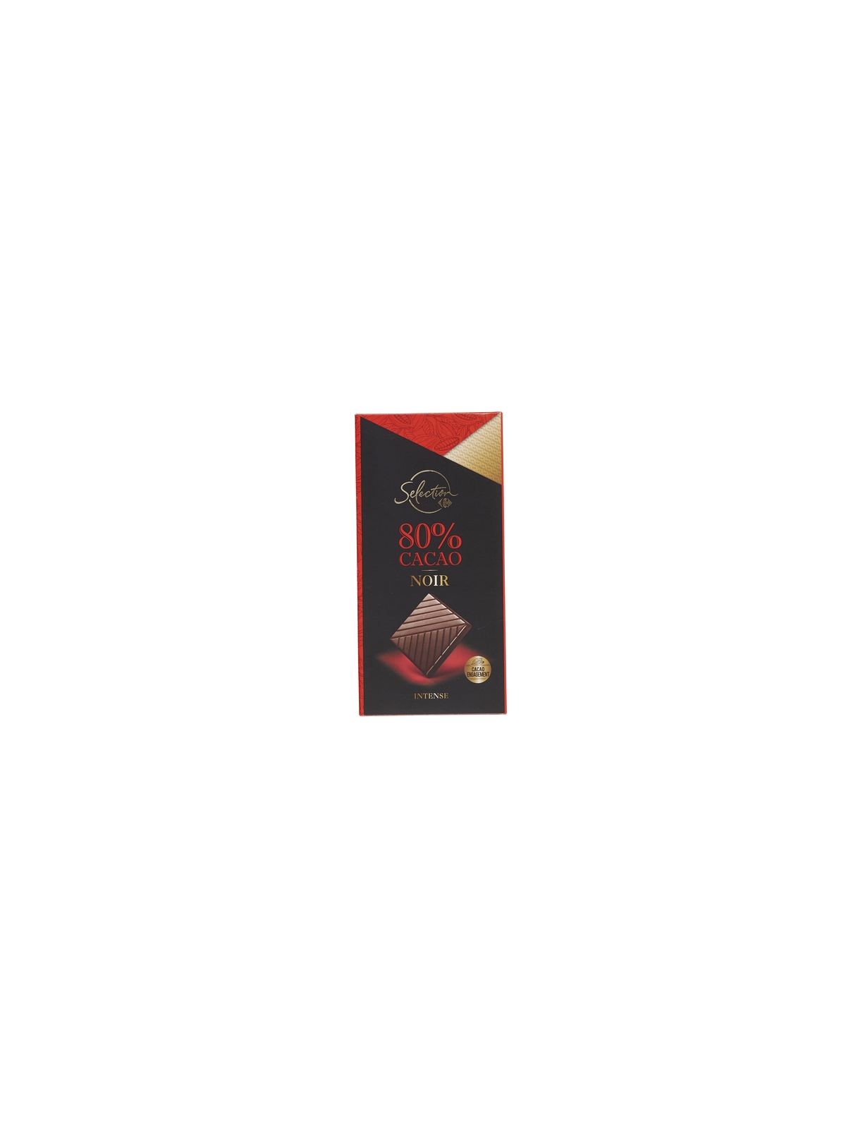 Tablette de Chocolat Noir Intense CARREFOUR SELECTION