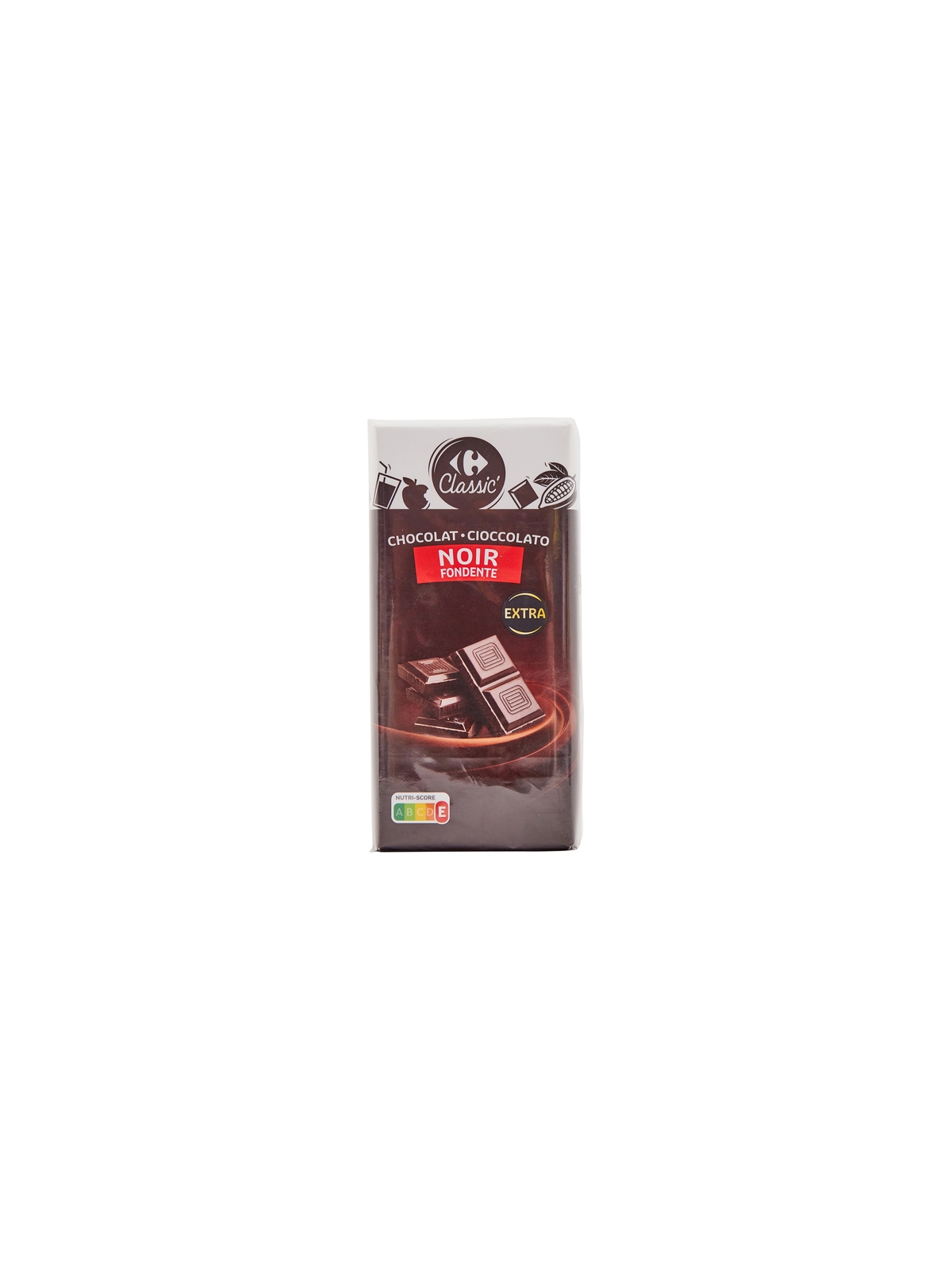 Tablettes de Chocolat Noir Extra CARREFOUR CLASSIC'