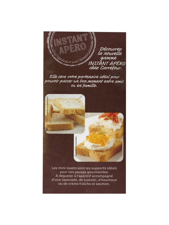 Mini Toasts Froment CARREFOUR