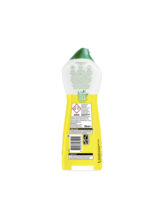 Nettoyant Ménager Crème Citron CIF