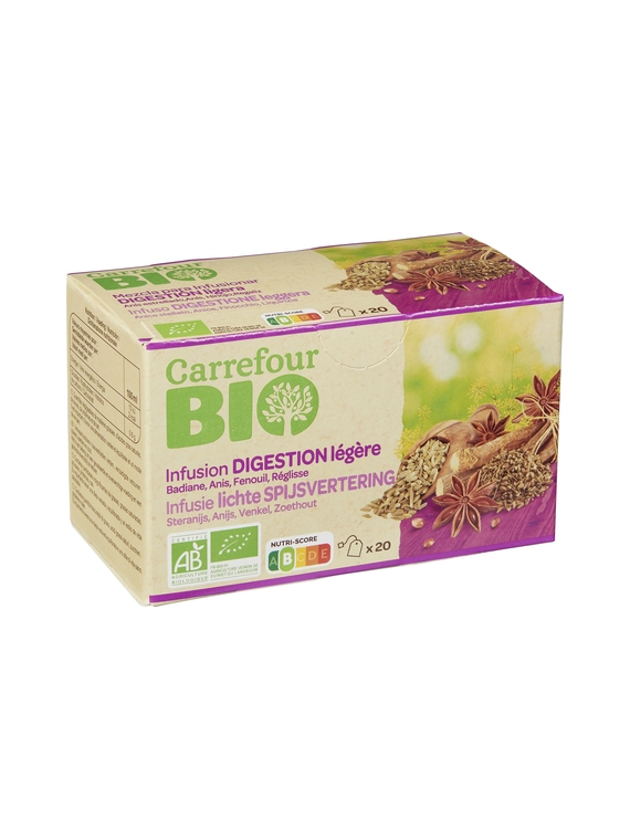 Infusion Digestion Légère CARREFOUR BIO