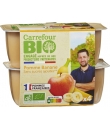 Compotes Pomme Banane CARREFOUR BIO