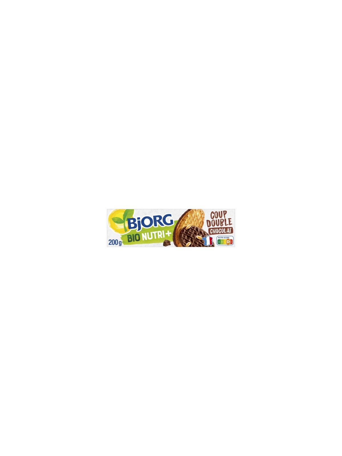 Biscuits Coup Double Chocolat Bio Nutri+ BJORG