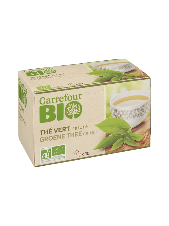 Thé Vert Nature CARREFOUR BIO