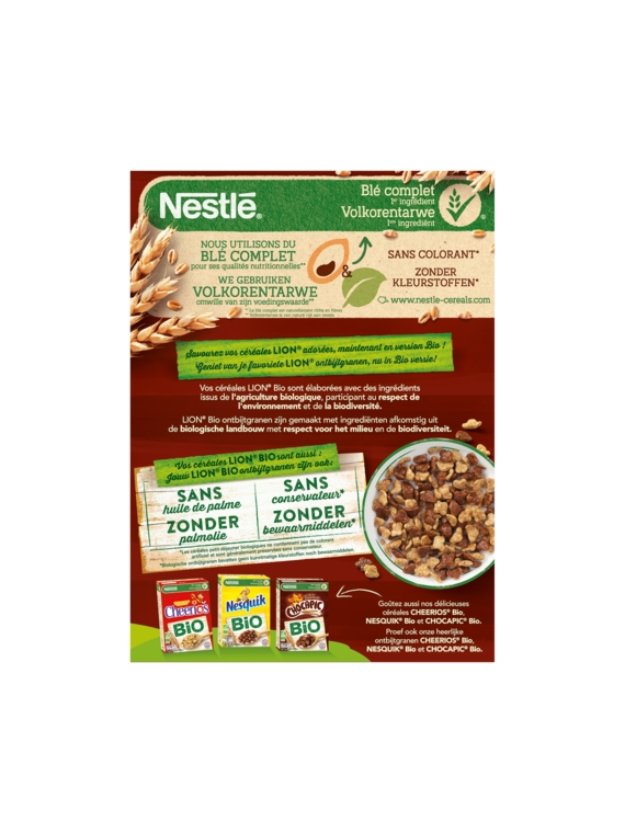 Céréales Lion Caramel & Chocolat Bio NESTLÉ