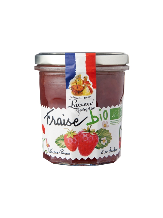 Confiture Fraise Bio LUCIEN GEORGELIN