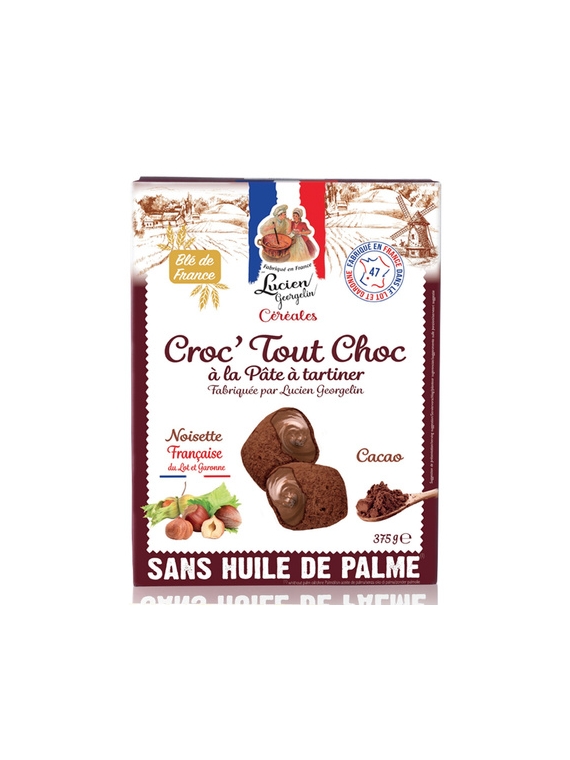 Croc' Tout Choc à la Pâte à tartiner LUCIEN GEORGELIN CEREALES