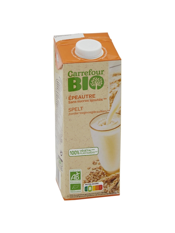 Boisson Épeautre sans sucres ajoutés CARREFOUR BIO