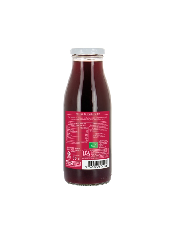 Pur Jus de Cranberry Bio JARDIN BIO