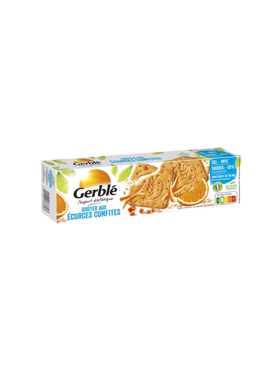 Goûter aux Écorces Confites GERBLÉ