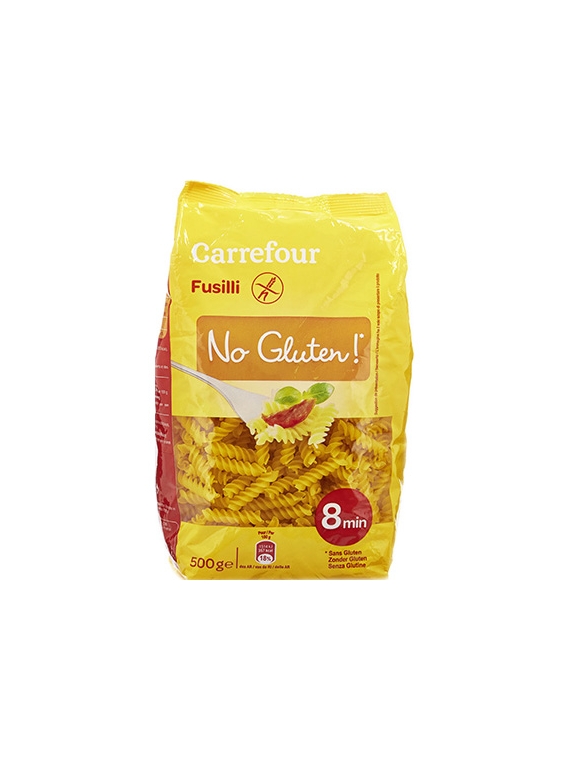 Pâtes Fusilli Sans Gluten CARREFOUR NO GLUTEN