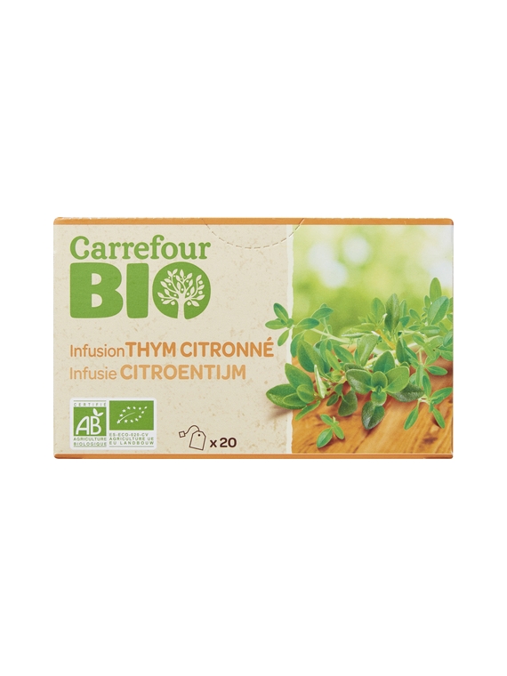 Infusion Thym Citronné CARREFOUR BIO