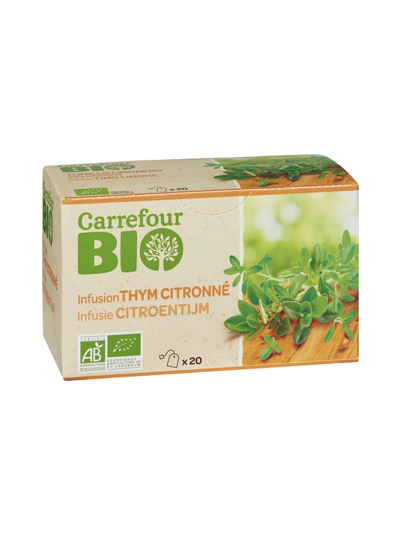 Infusion Thym Citronné CARREFOUR BIO