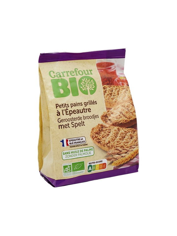 Petits Pains Grillés à l'épeautre CARREFOUR BIO