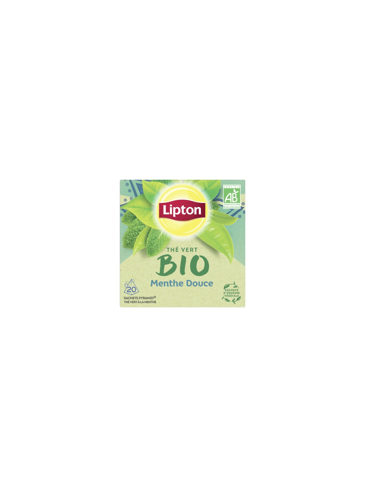 Thé Vert Bio Menthe Douce LIPTON