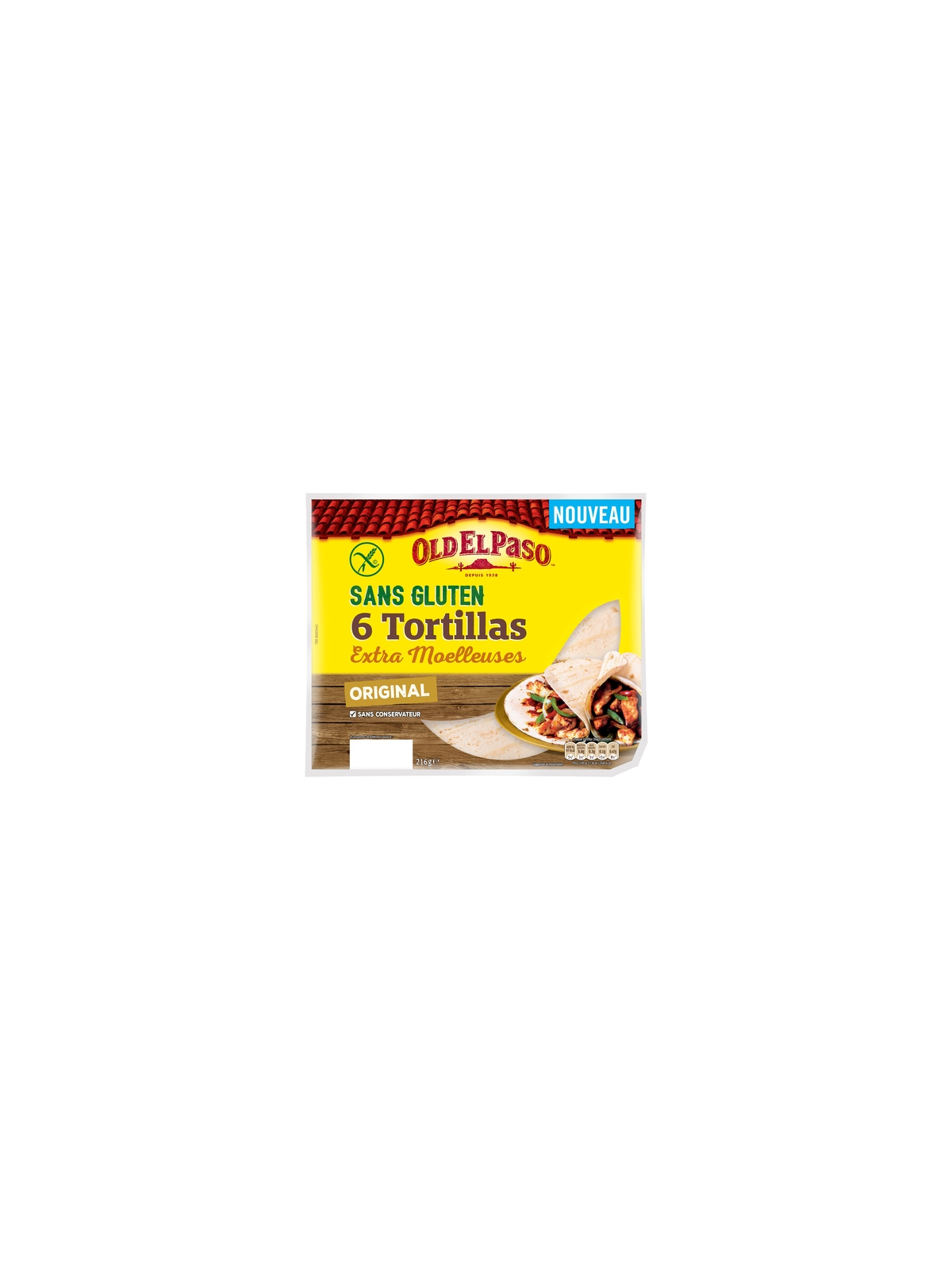 Tortillas Sans Gluten OLD EL PASO