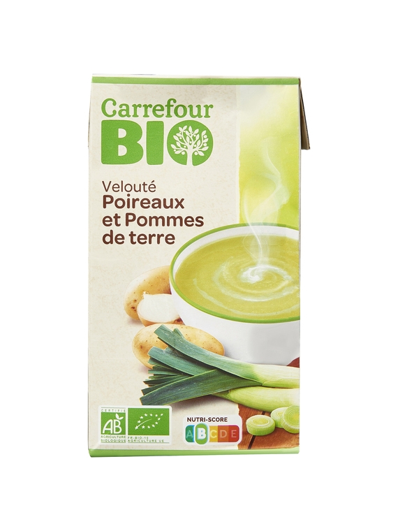 Velouté Poireaux Pommes de Terre CARREFOUR BIO