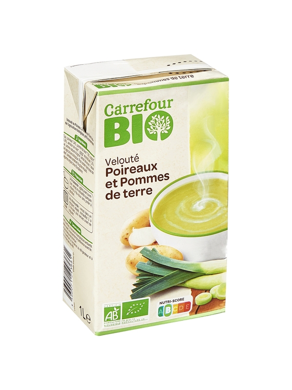 Velouté Poireaux Pommes de Terre CARREFOUR BIO