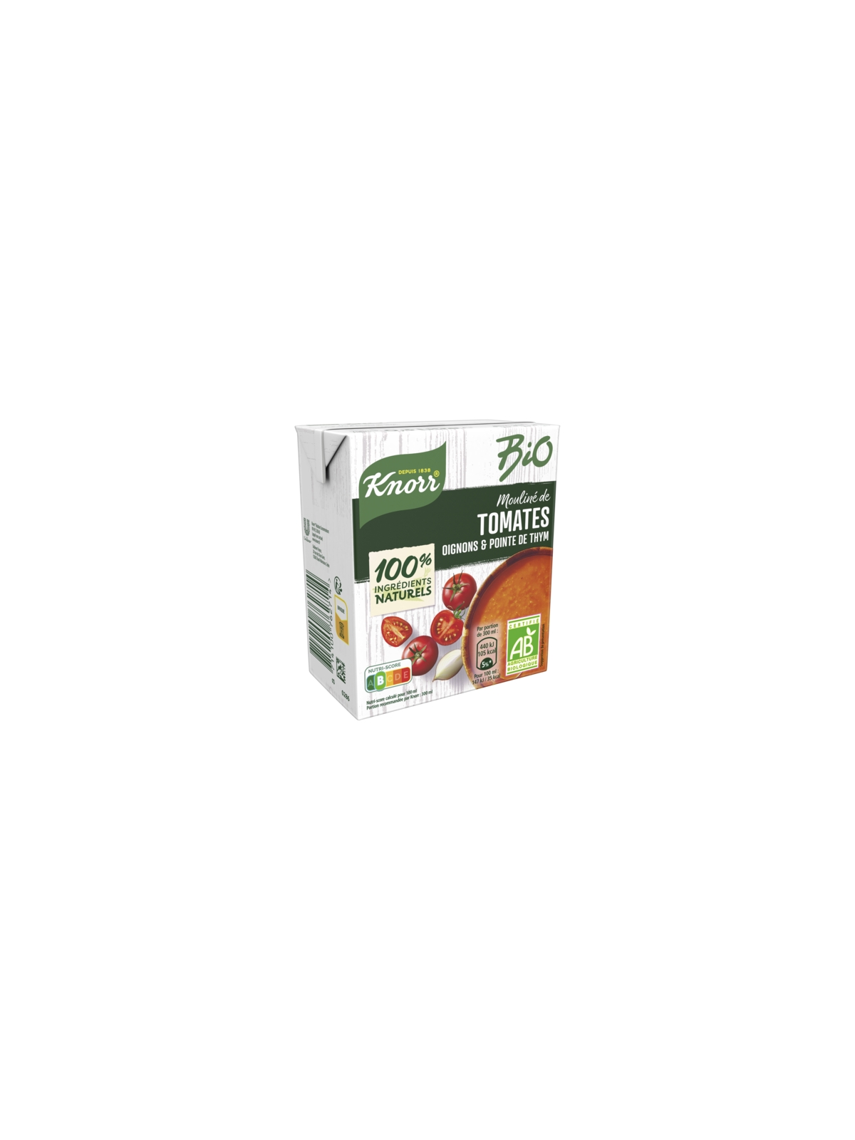 Soupe  Tomates Oignons Herbes Bio KNORR