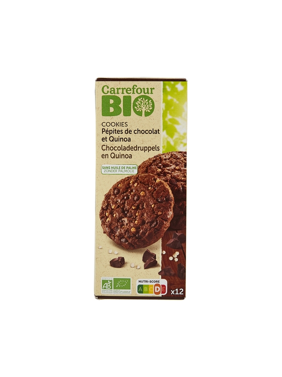 Cookies Chocolat Quinoa CARREFOUR BIO