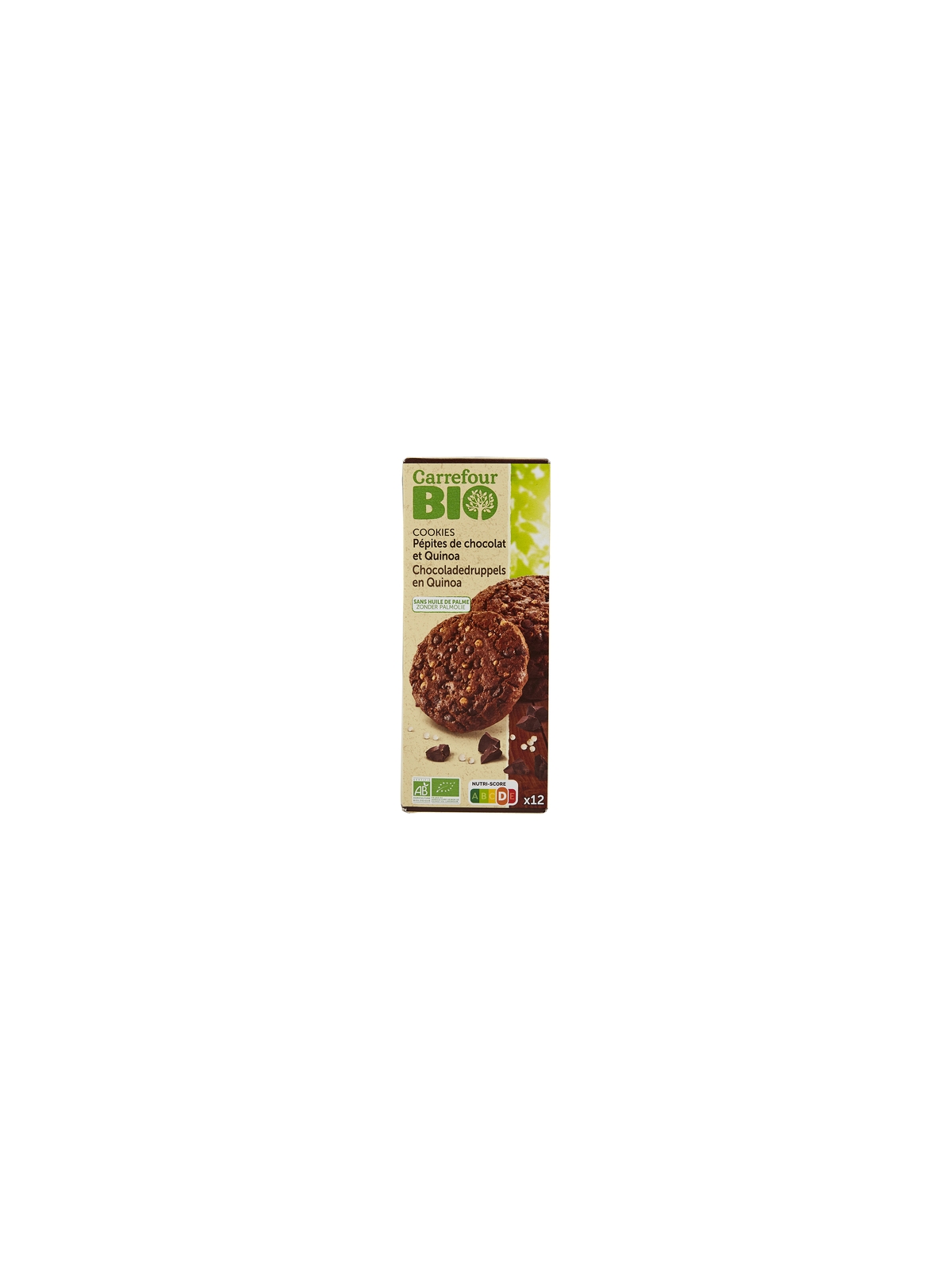 Cookies Chocolat Quinoa CARREFOUR BIO